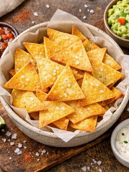 Rețeta chipsuri de tortilla la cuptor