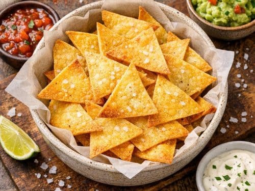 Rețeta chipsuri de tortilla la cuptor